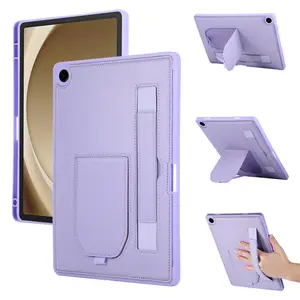 Suitable for Samsung Galaxy A9/A11/A9+/A11+ tablet computer single-bottom-shell handrest pen slot shell stand Durable Tablet Casing full package Shockproof Kickstand Cover protective cover Protection Handheld