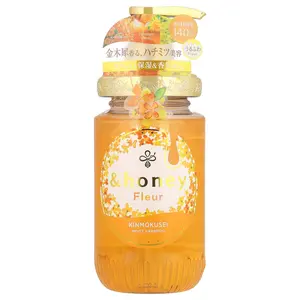 &honey Fleur Moist Shampoo, Osmanthus Honey, 14.9 fl oz (440 ml)