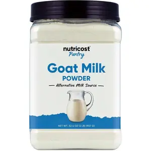 Nutricost Goat Milk Powder 2 LB Unflavored - Gluten-Free, Non-GMO