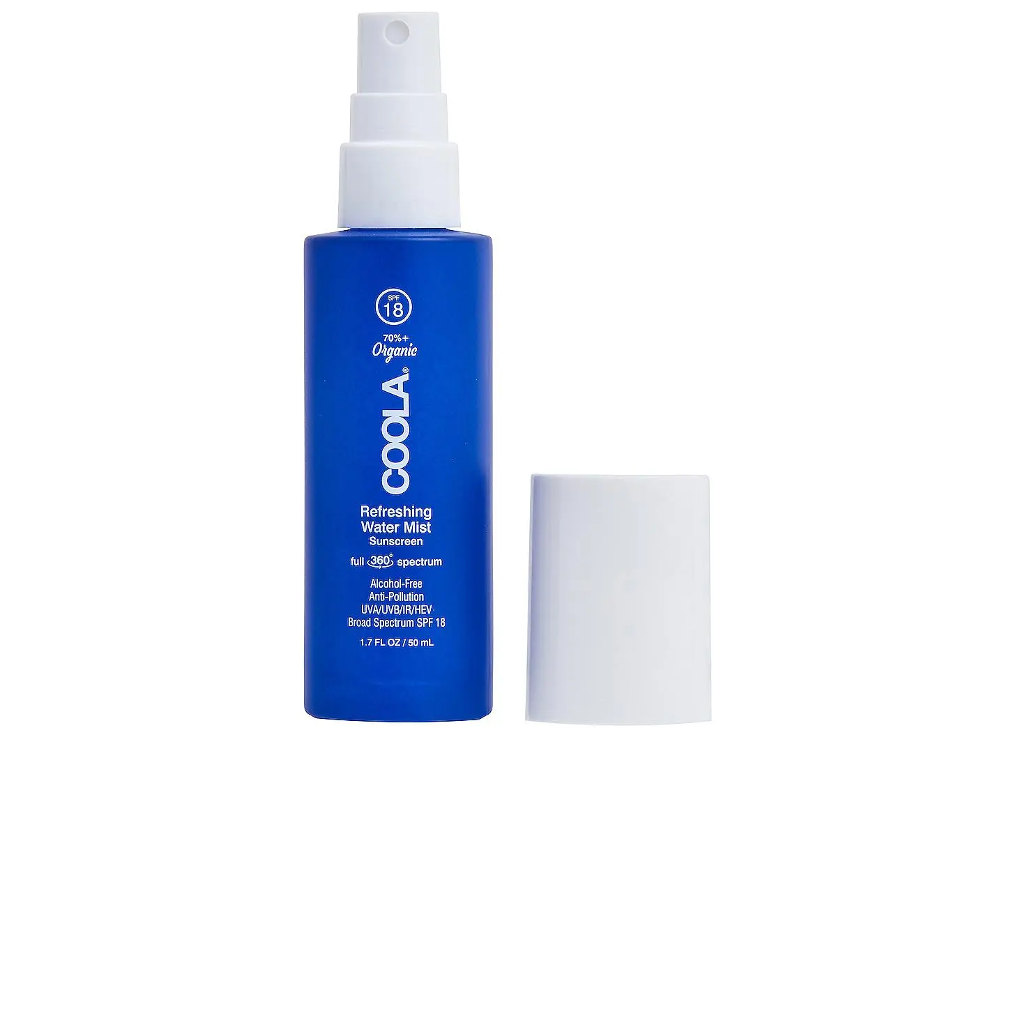 COOLA Full Spectrum 360 Refreshing Water Mist Organic Face Sunscreen SPF 18 COOLA Full Spectrum 360 Refreshing Water Mist Organic Face Sunscreen SPF 18