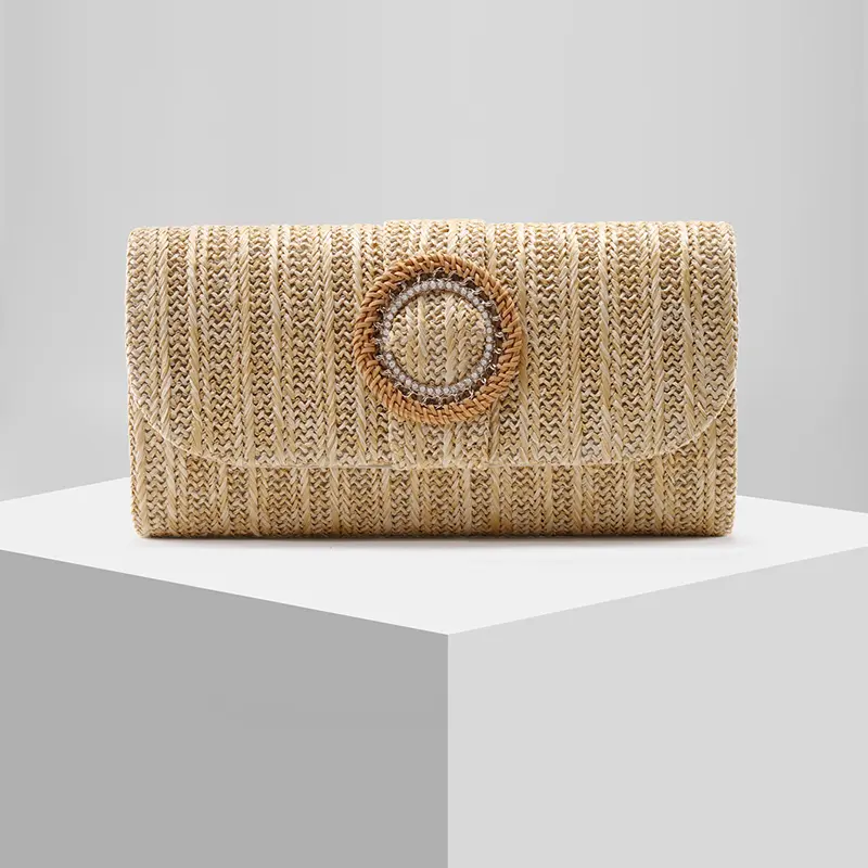 New women's woven striped dinner bag, bridal wedding bag, versatile handbag, crossbody bag, wedding season wedding gift bag, perfect for weddings, conferences, banquets, parties, dances, beach parties, the best gift for women