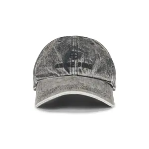 ANINE BING Jeremy Baseball Cap in Oyster Grey