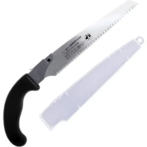 Japanese Hand Saw [Tree Pruning] 8-1/4" Japanese Pull Saw with Blade Cover,