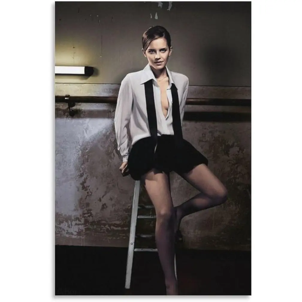 No Framed, EMMA WATSON Famous Actor Poster