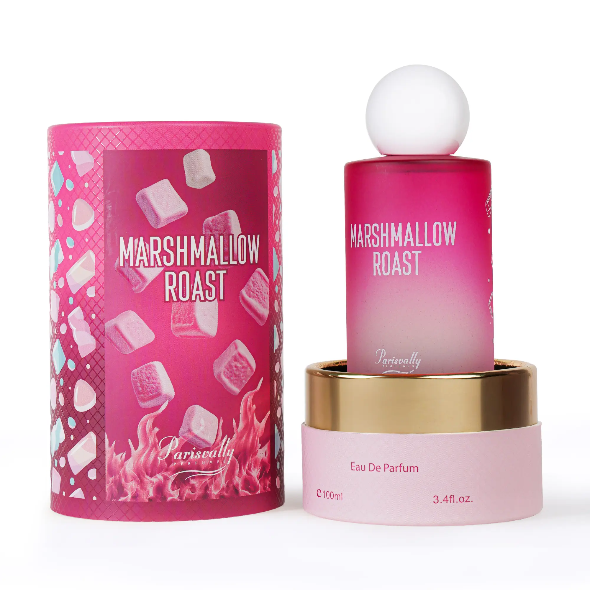 Marshmallow Roast By Parisvally Eau De Parfum 100 ML (3.4 FL OZ) Women