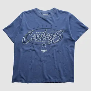 Dallas Cowboys Reebok 90s T-Shirt - Blue - M