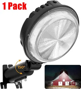 150W Dusk to Dawn LED Barn Light 150° Adjustable IP66 Waterproof Outdoor Yard Light for Farm Garage Patio Security Lighting
