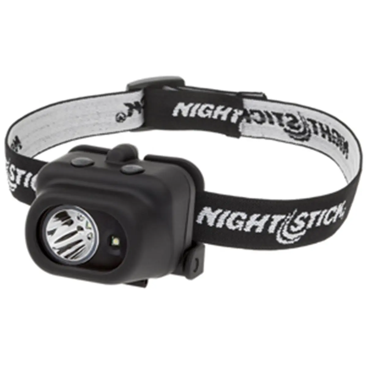 212 MAIN Adjustable Ratchet Tilt LED Headlamp, Waterproof Polymer Body with Elastic Headband, Dual-Switch Control for Distance Illumination (77m), Alkaline, 77 Meters