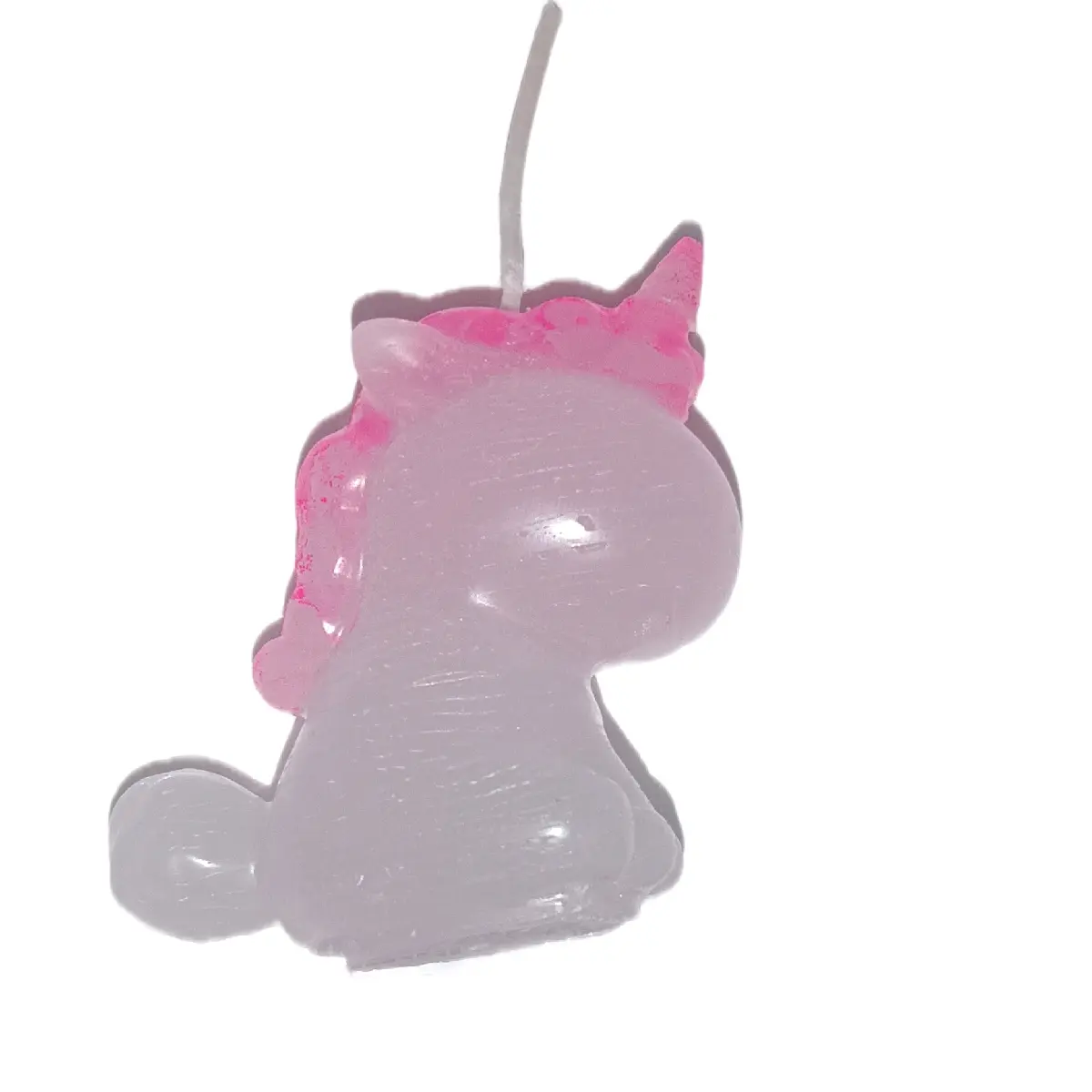 Mini Unicorn Candle Decoration Room Table Centerpiece