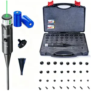 Professional Laser Calibration Kit - Red/Green Dual for O·I7 to I2·G·a Includes 32 Adapters & Mounting Tools Metal Detector Pinpointer Rubber
