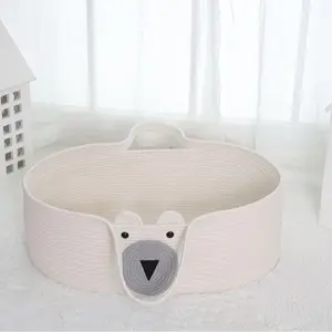 Portable baby basket for carrying, suitable for babies going out, portable handheld cradle, newborn baby discharge basket