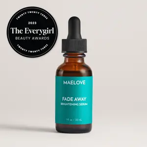 Fade Away Brightening Serum, fades dark spots, evens out skin tone, prevents future pigmentation