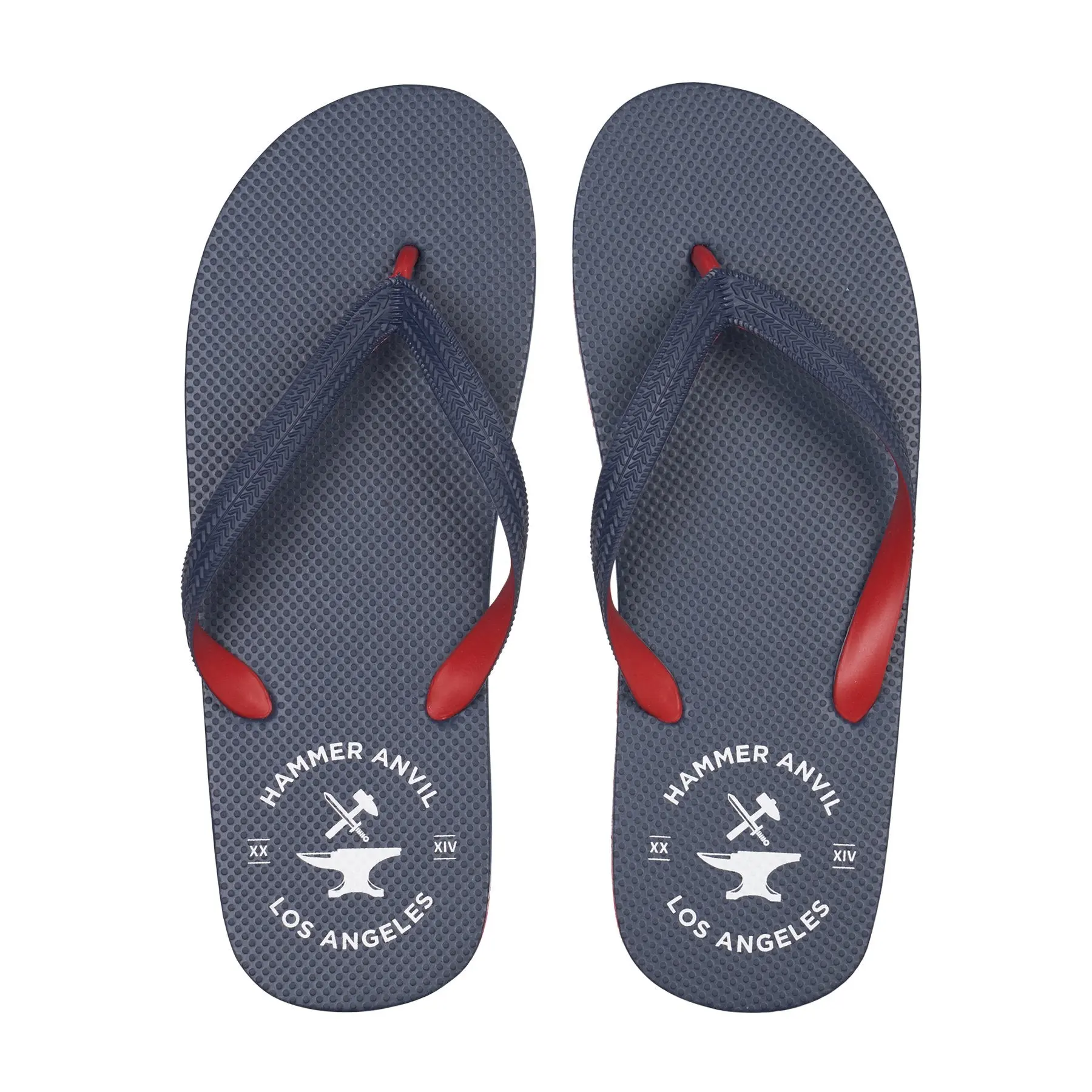 HAMMER ANVIL Men’s Soft Flip-Flops, Summer Footwear, Comfortable Men’s Shoe, Beach Sand Men's Flip Flops