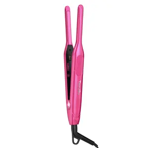 Terviiix Pencil Flat Iron Smooth Comfort, 3/10 Inch Small Hair Straightener for Pixie Short Hair & Edges