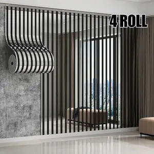 Mirror Grid Wallpaper Roll Set, Cuttable Design for Textured Wall Decoration, Ideal for Living Room & Bedroom Tvs, Mirror Grid Pattern