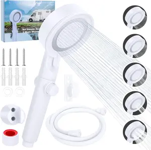 RV Shower  with Hose, 5+1 Mode High  Shower  Replacement with On/Off , Water Saving Motorhome Shower , Shower  for RV/Campervan, Caravan