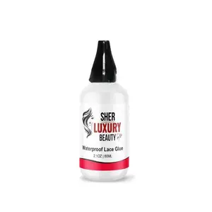 Sher Luxury Beauty Waterproof White Lace Glue - Best-Selling Lace Glue for Flawless Long-Lasting Lace Application