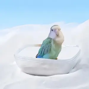 Parrot Bath Sand Pet Dedicated Shower Bathing Parrot Bird Supplies, Keeps Your Bird Clean and Fresh, Winter No Water Wash Prevents Flu