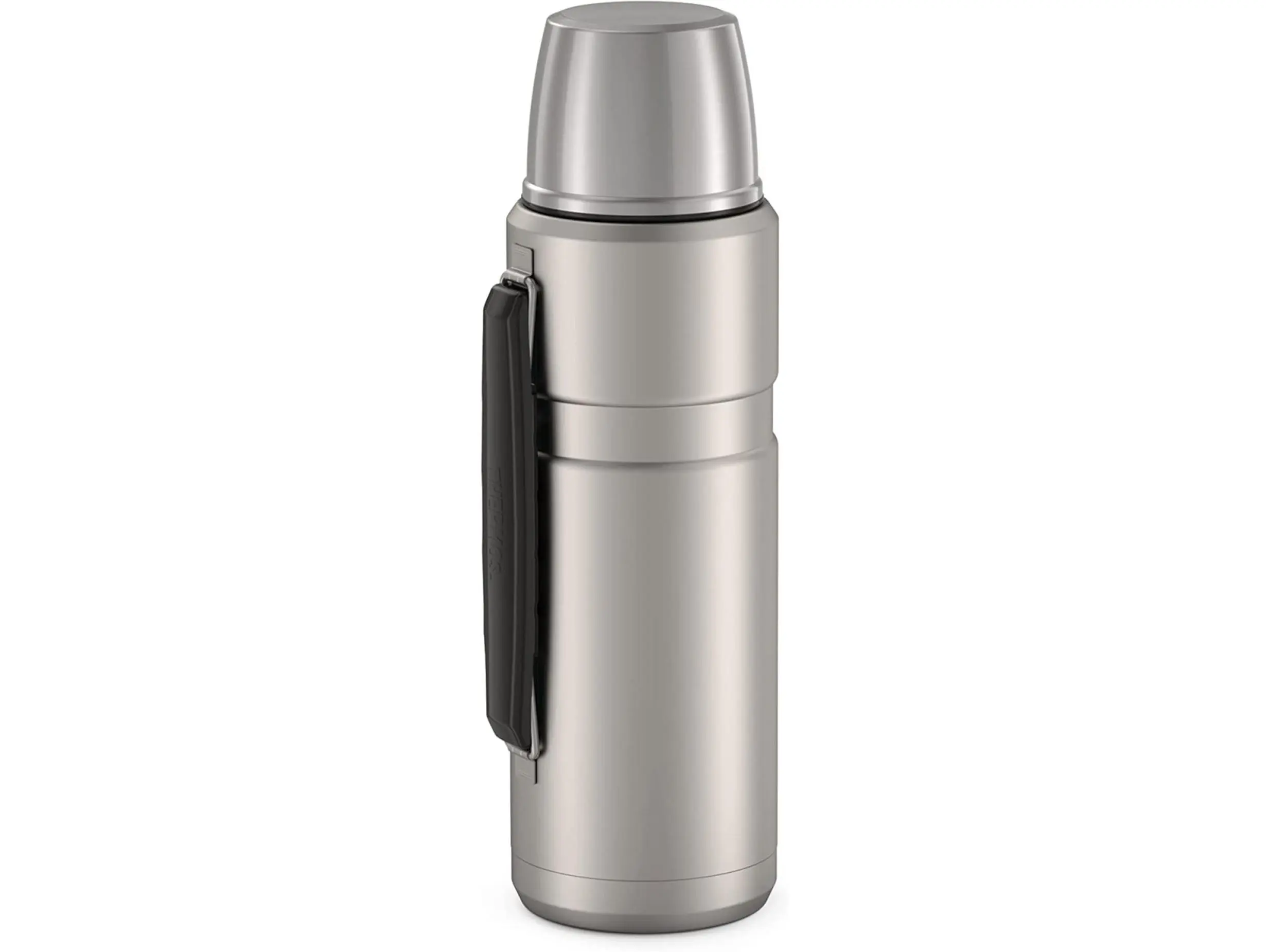 Thermos Stainless Steel King Insulated Vacuum Flask - 40oz Kitchenware Drinkware, Insulation, Portable, Pour-Friendly Lid, Dishwasher-Safe, Everyday Use, Model 345022