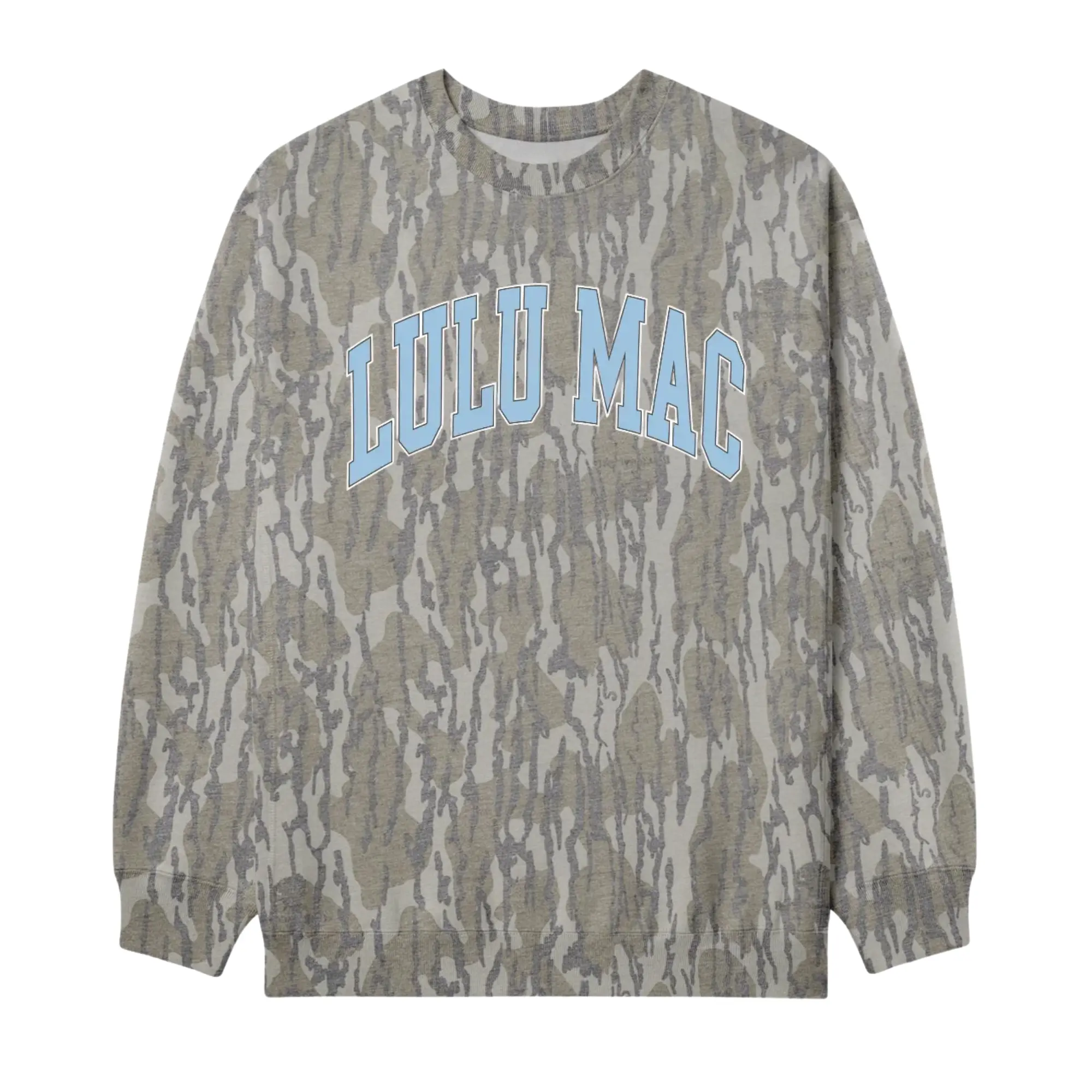 Mossy Oak Bottomland Sweatshirt, Hunting Camo Hooded Sweater, Vintage Outdoor Hunting Camouflage Hooded Top, Casual Southern Country Style