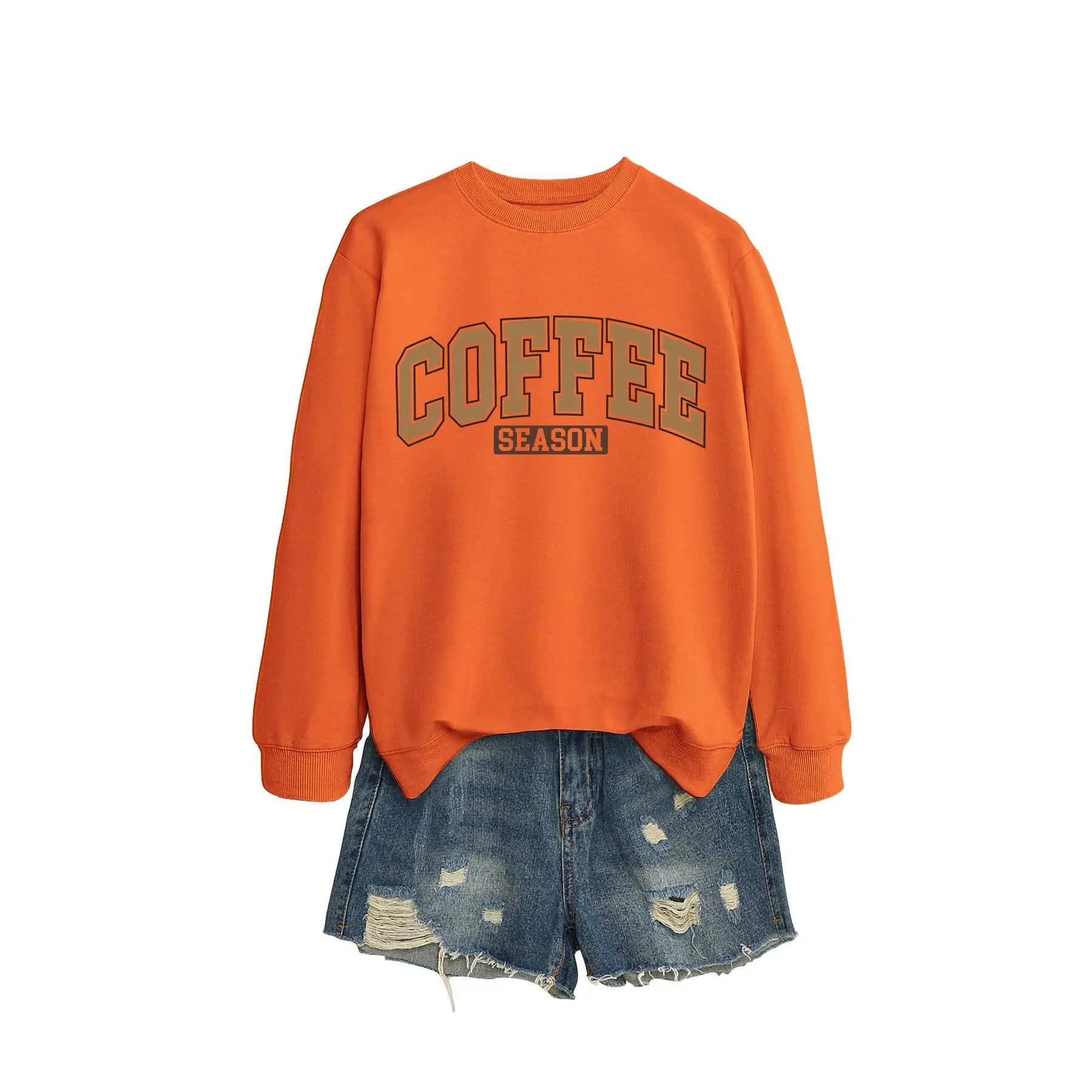 Orange hoodie (color picture)