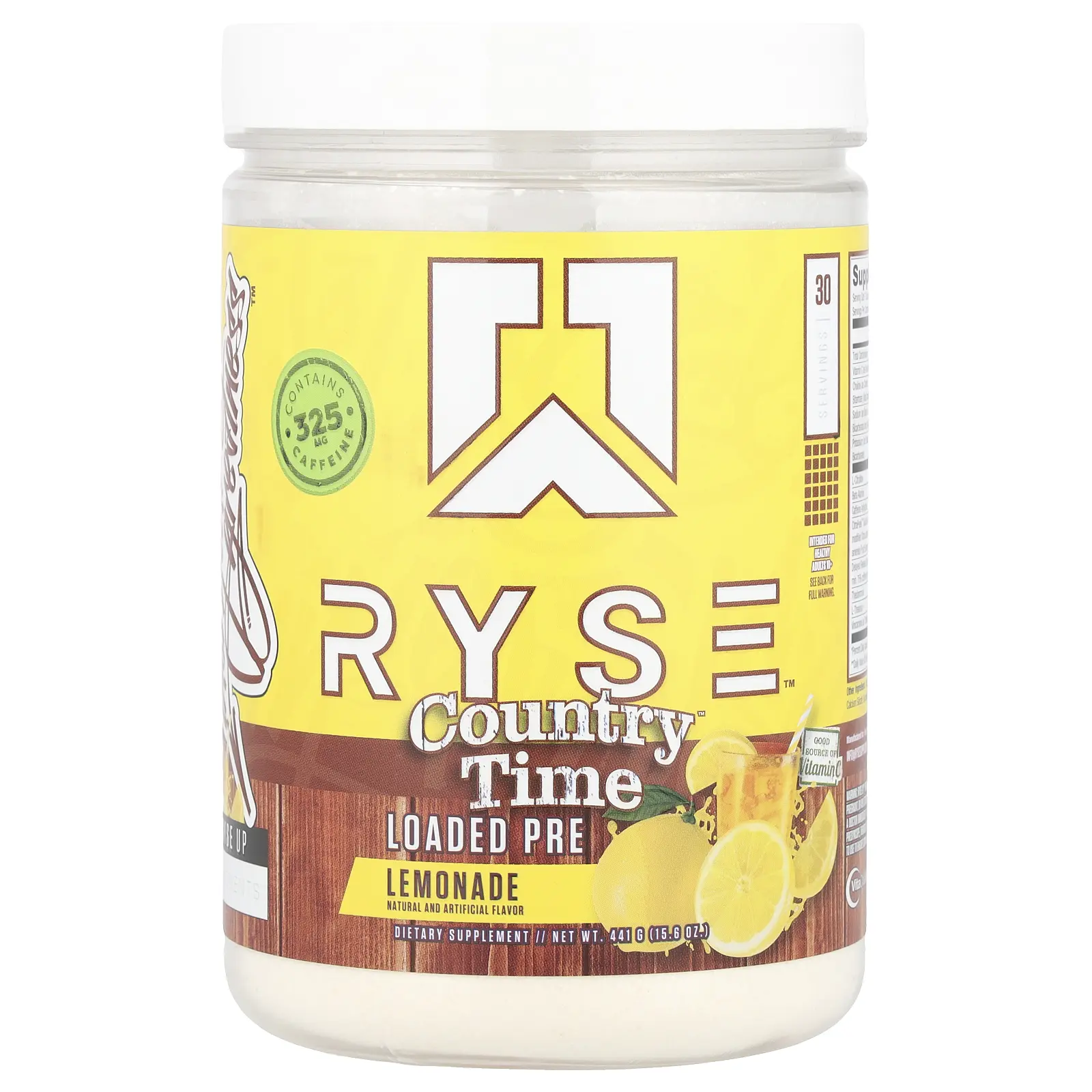 RYSE Loaded Pre, Country Time™ Lemonade, 15.6 oz (441 g)