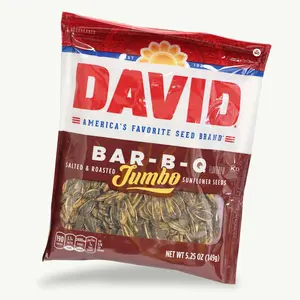 DAVID Jumbo BBQ Sunflower Seeds 5.25oz