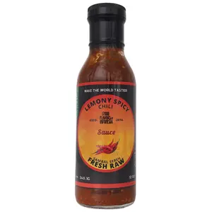 17000 Flavors of Indonesia Sambal Sereh Spicy Thai Chilies, Fresh Lemongrass, Kaffir Lime Leaf & Garlic - 12 oz Bottle, Crafted in the US Sauce Dip