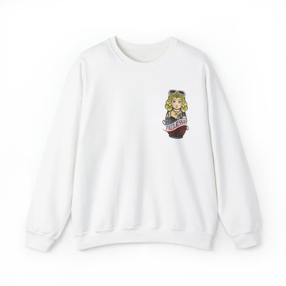 Inked Russian Unisex Crewneck Sweatshirt