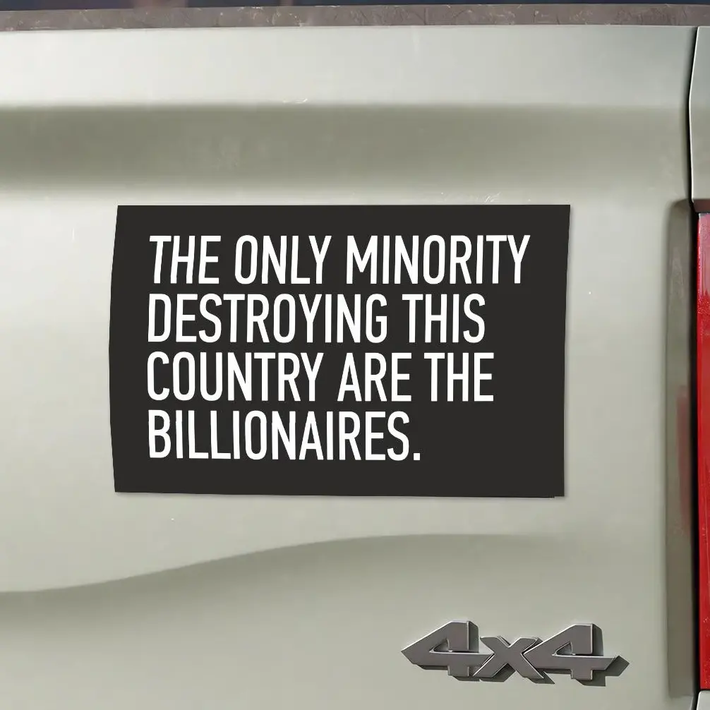 Leftist car magnet, progressive eat the rich socialist political refugees welcome antiracist, antitrump antifascist magnetic bumper decal, Funny Bumper Sticker, Cute Car Stickers, Car Magnet.