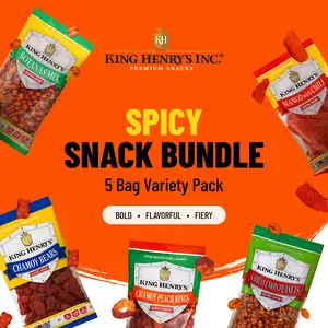 King Henry’s Spicy Snack Bundle, 5 Bag Variety Pack