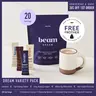 Beam Dream Sleep Support Hot Cocoa Variety Pack – Melatonin, Magnesium & L-Theanine, Sugar Free, Caffeine Free, 15 Calories, 4 Flavors, 20 Sticks