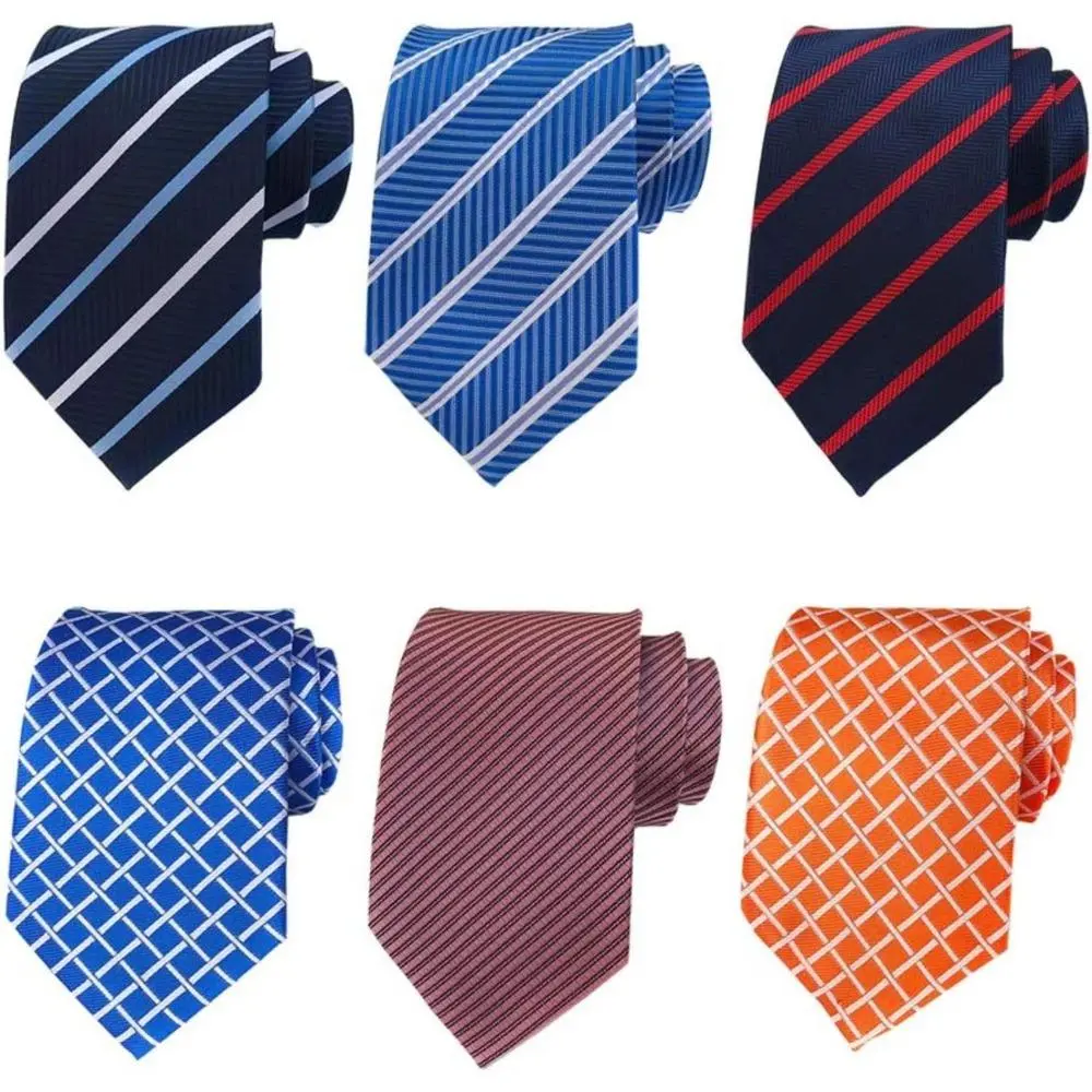 6pcs Men'S Tie, Classic Men'S Necktie for Daily Wear, Father'S Day Gift