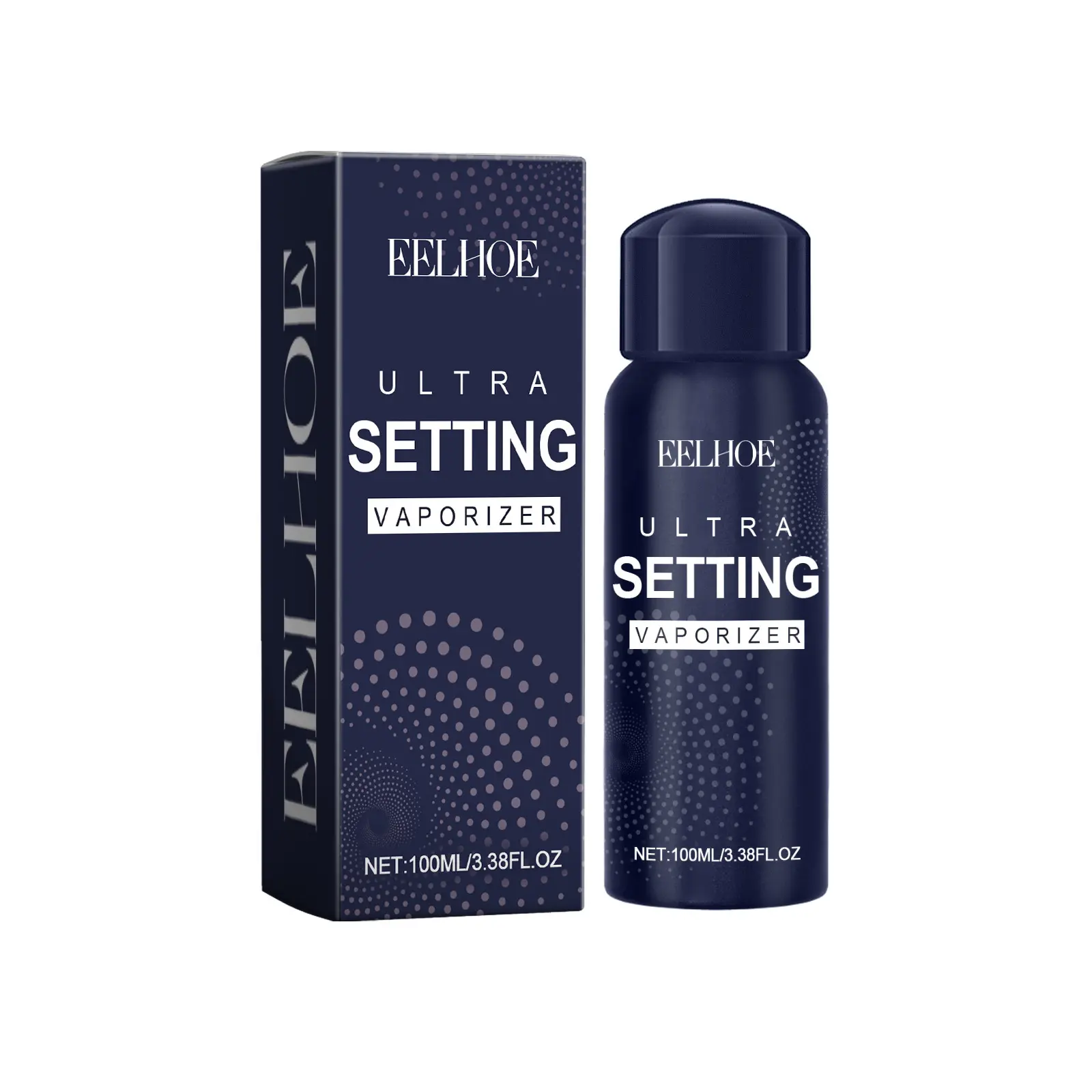 Ultra Makeup Setting Vaporizer Spray, Long Lasting Smudge-Proof Makeup Fixing Mist, Lightweight Invisible Finish All Day Wear Facial Setting Spray 100ML