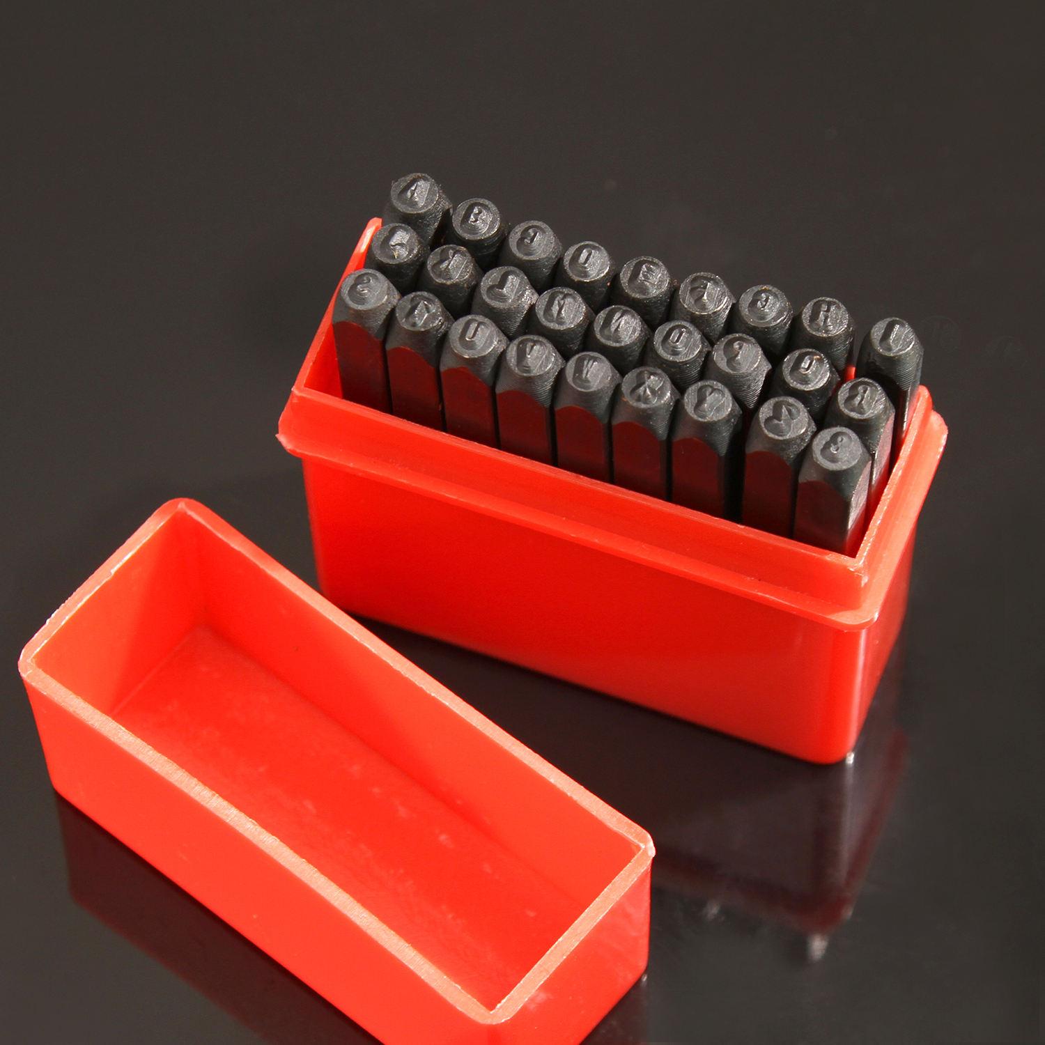 Jewelry Stamping Kit with A-Z Letter Stamps, Ring Sizer, Hammer & Polishing Tools - Complete Jewelry Making Set for Metal Stamping & DIY Jewelry