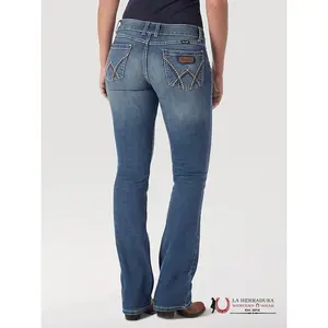 WOMENS WRANGLER MAE MID-RISE BOOT CUT 1009MWZDW