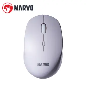 MARVO Wireless Office Mouse – Ergonomic, Silent Clicks, Rechargeable, Perfect for Work, Study & Home Use – Smooth Precision & Comfortable Grip