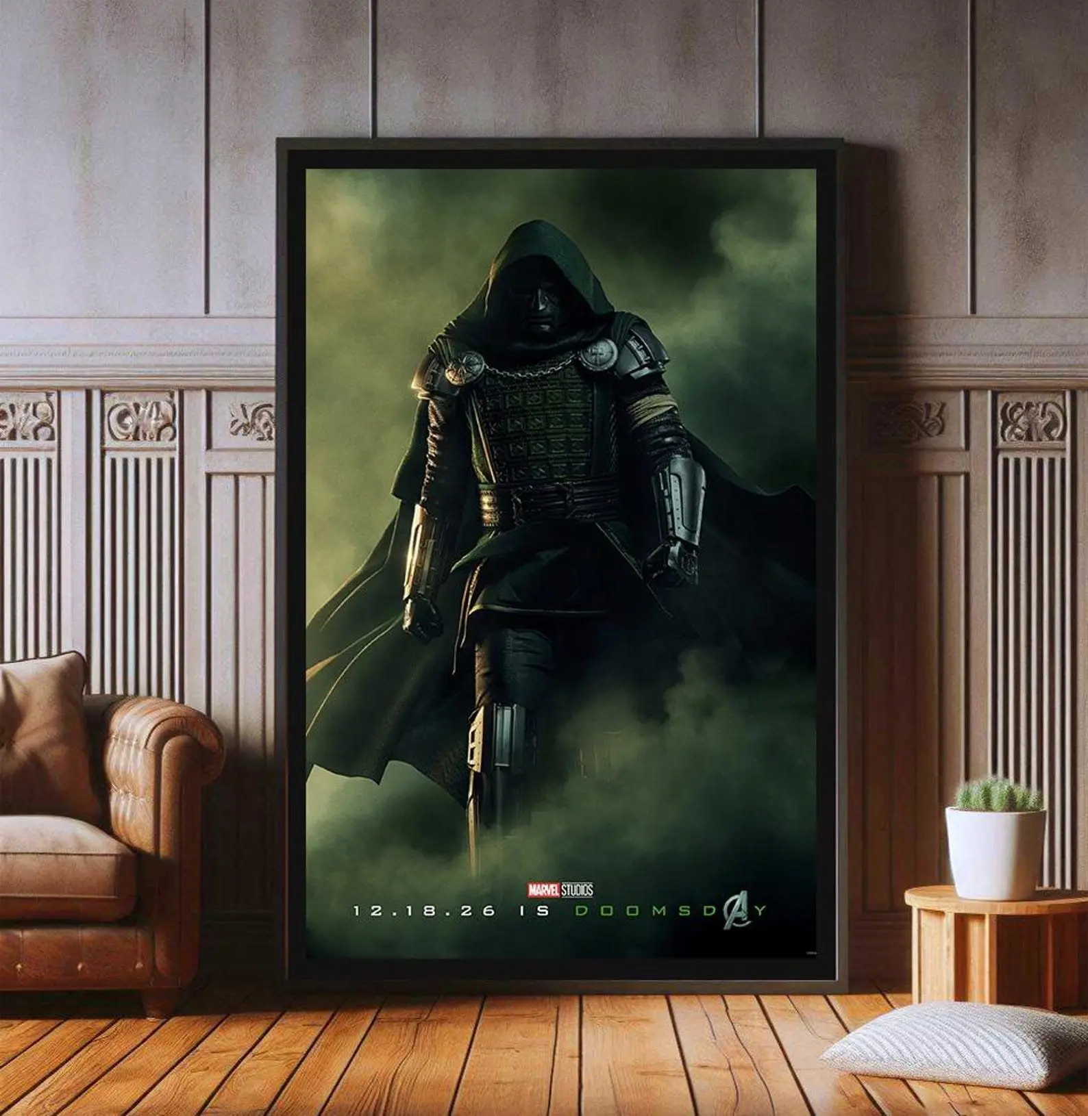 [Unframed Poster] 2026 Avengers Doomsday Movie Poster, High Quality Print, Popular Film Poster Prints for Wall Aesthetic Decor
