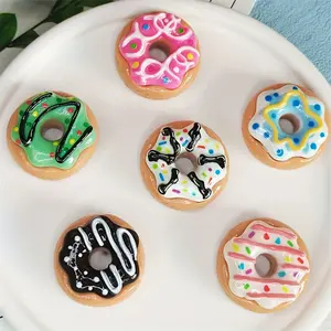 10/20 Piece Mini Donuts Set of Refrigerator Magnets - Cute and Colorful Kitchen, Office and Whiteboard Decorative Magnets - Perfect Home Decor, Gifts and Holiday Celebrations Fridge Magnets