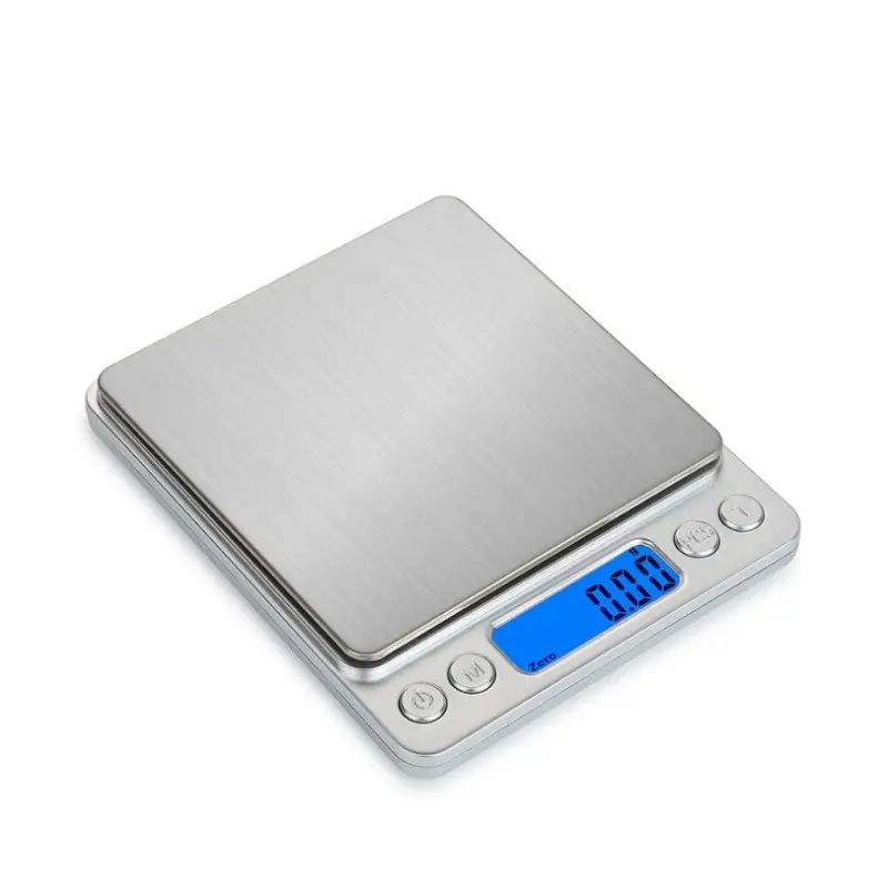 High Precision Mini Electronic Scale 0.01g Jewelry Pocket Scale, Portable Kitchen Weight 0.1g for Food and Ingredients, Durable and Compact Design