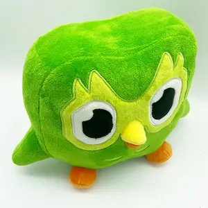 Lovely Green Duo Plushie of Duo The Owl Cartoon Anime Animal Plushie Dolls