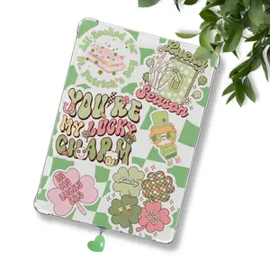 Shimmering Sticker Look Insert for Clear Phone/Tablet Cases, Lucky Reader Bookish Electronic Accessory
