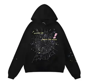 Heavy Oatmeal Spiders Hoodie Men's Hooded Sweatshirt Loose Fit Trendy Streetwear Brand Menswear Tops TikTok Shopping Online Store Fall Outfits Fuerza Regida Pero Unisex Car Long Sleeve Pullover