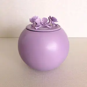 Orchid Urn for Loved ones [Keepsake Size] Handmade - Lavender *PRE-ORDER*