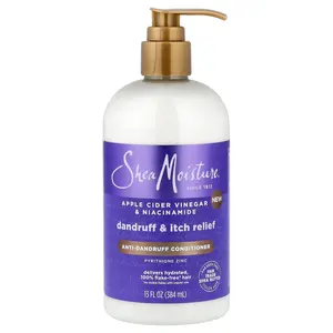 SheaMoisture Anti-Dandruff Conditioner, Apple Cider Vinegar & Niacinamide, 13 fl oz (384 ml)