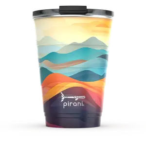 16oz Ombre Insulated Stackable Tumbler