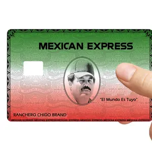 El Gran Jefe Debit/Credit Card Skin Adhesive Covers (Gradient Gray)- Premium Vinyl, Vibrant Designs, Easy Application