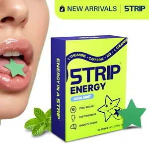 5TRIP Energy Strips | 30 Strips | Smart Caffeine, Zero Crash, Fast-Acting, Vegan & Sugar-Free