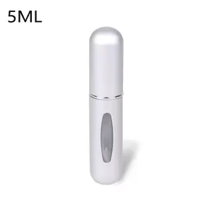 8/5Ml Perfume Atomizer Portable Liquid Container for Cosmetics Traveling Mini Aluminum Spray Alcochol Empty Refillable Bottle Does not apply