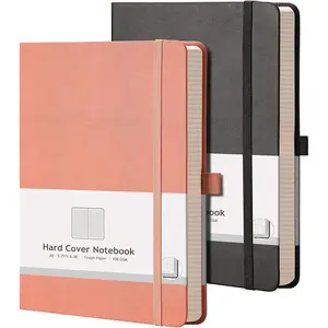 Graph Paper Notebook 2 Pack - A5 Grid Paper Notebook/Journal Hardcover with 384 Pages, 120gsm Thick Graph Paper, Grid Paper for Math & Science Students 5.75'' x 8.38''